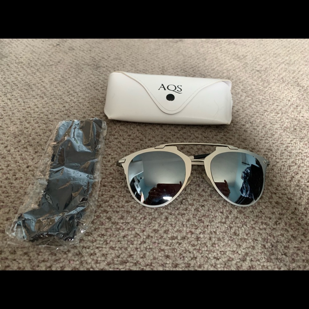 Great Condition Aquaswiss Silver Aviators